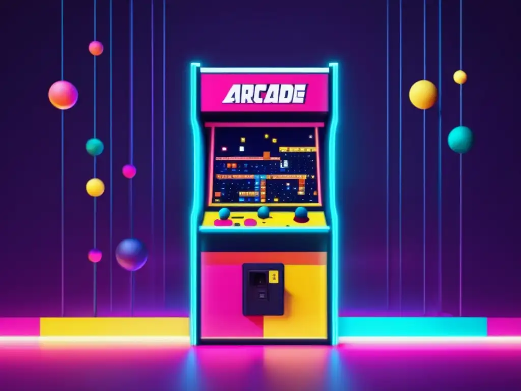 Juego de arcade retro con pantalla pixelada: Evolución de los videojuegos Arcade: ¿Por qué desaparecieron?