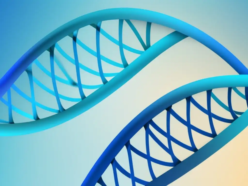 Avances genómicos en medicina: Red de ADN vibrante y conectada, representando la sofisticación y progreso científico