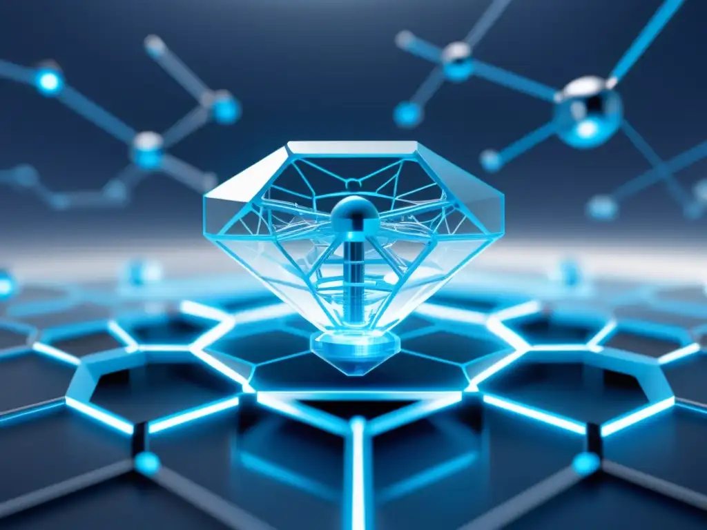 Implicaciones de la nanotecnología en medicina: Imagen abstracta que muestra avances en tratamiento y reducción de efectos secundarios