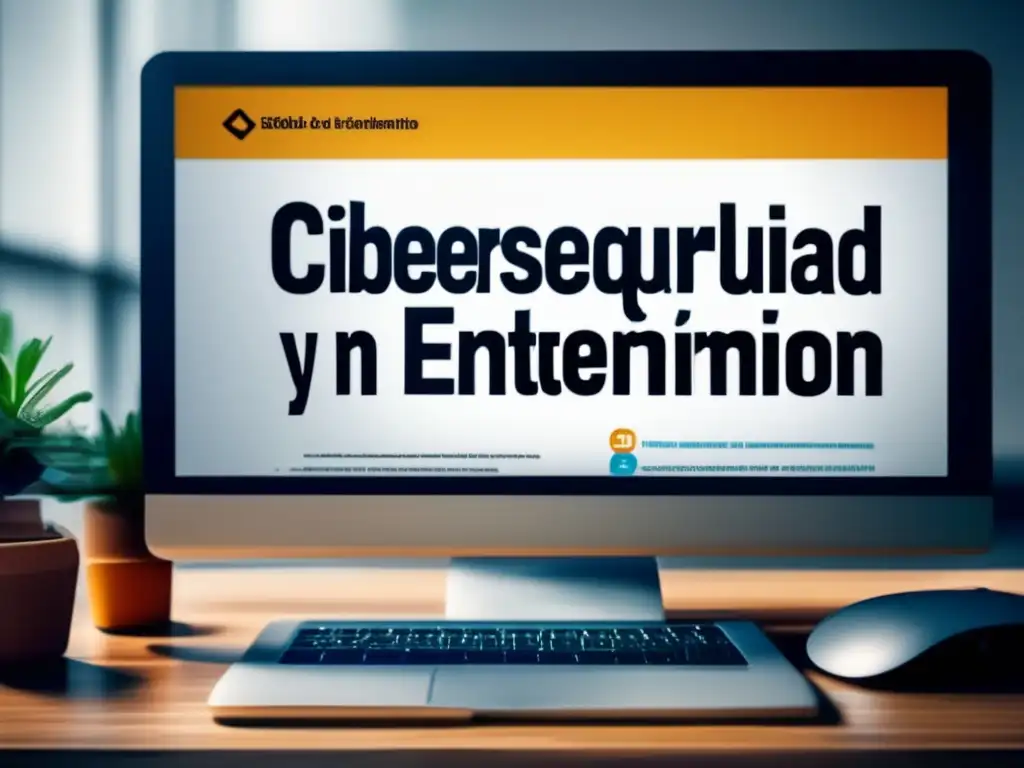 Importancia de ciberseguridad en entretenimiento en línea: imagen abstracta que representa la interconexión de tecnología y entretenimiento