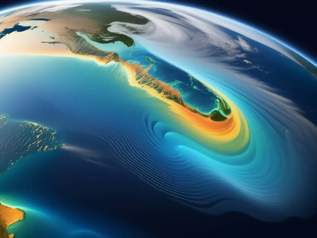 Imagen: Monitoreo cambio climático tecnología aeroespacial