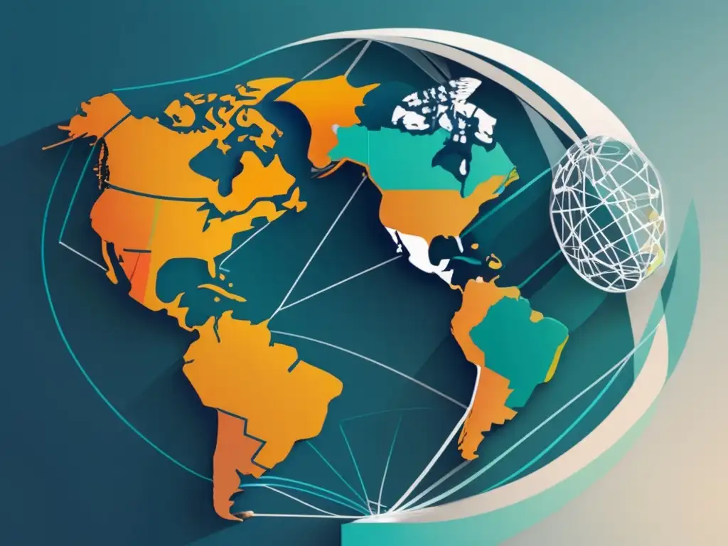 Herramientas tecnológicas Medio Oriente América Latina, símbolo de la interconexión y progreso entre regiones