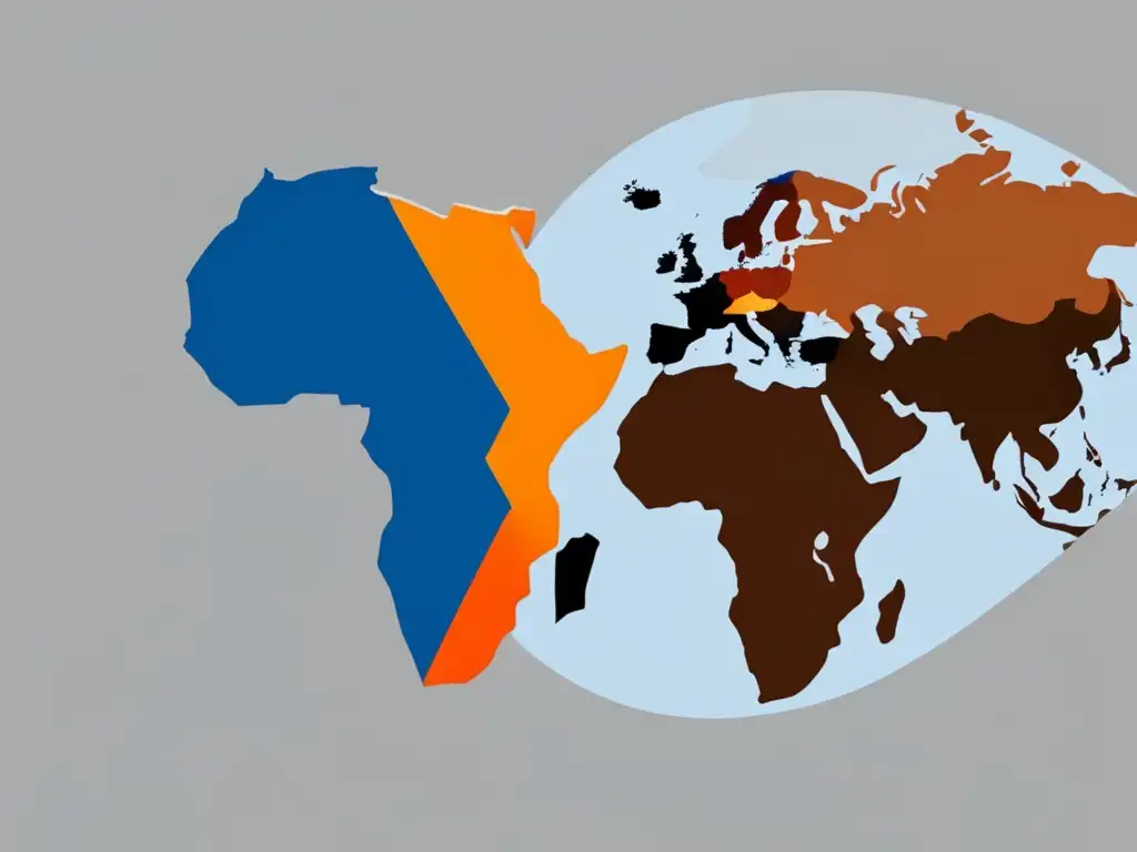 Contraste cultural y tecnológico entre Europa y África: impacto tecnología digital Europa África