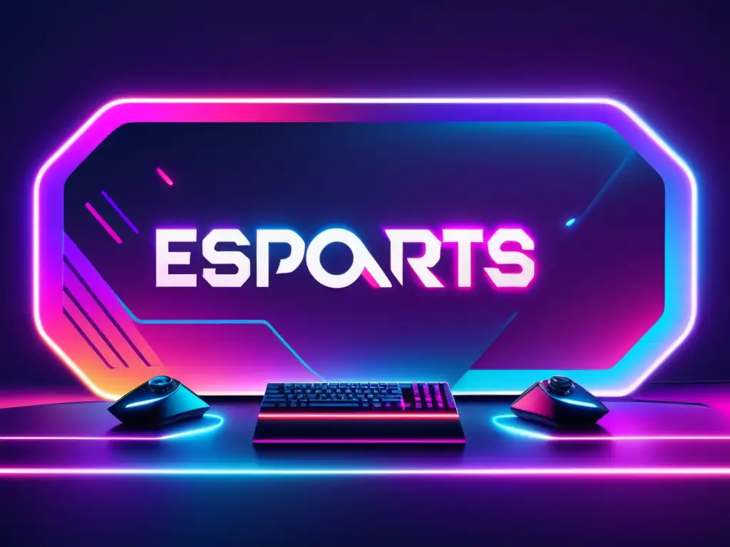 Impacto de la tecnología en los deportes electrónicos: imagen 8K ultradetallada de la evolución futurista de los esports