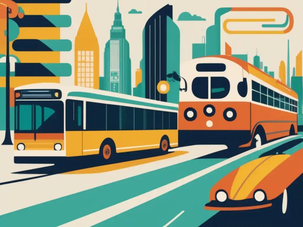 Evolución de buses: carros tirados por caballos a flotas urbanas modernas Evolución tecnológica de autobuses: de carruajes a flotas urbanas modernas