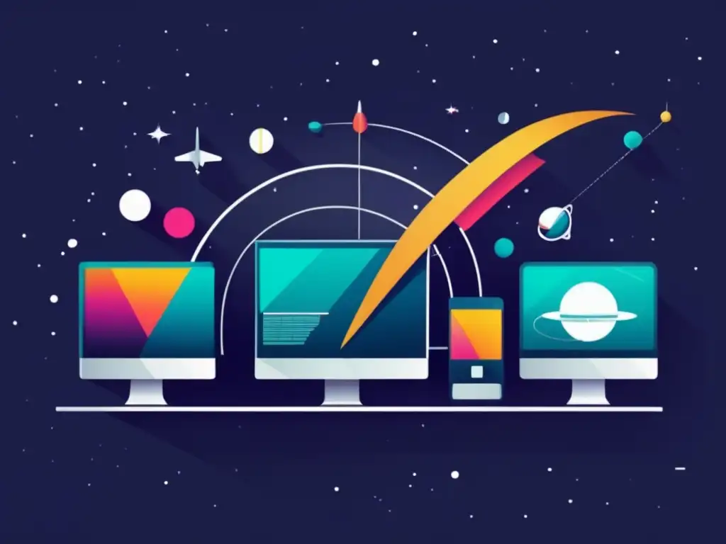 Tecnología de información en la carrera espacial: evolución y avance de las computadoras en la exploración espacial