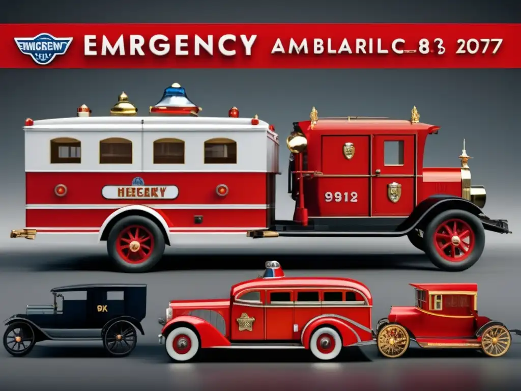 Evolución vehículos emergencia: 8k detallada Evolución vehículos de emergencia: historia y tecnología