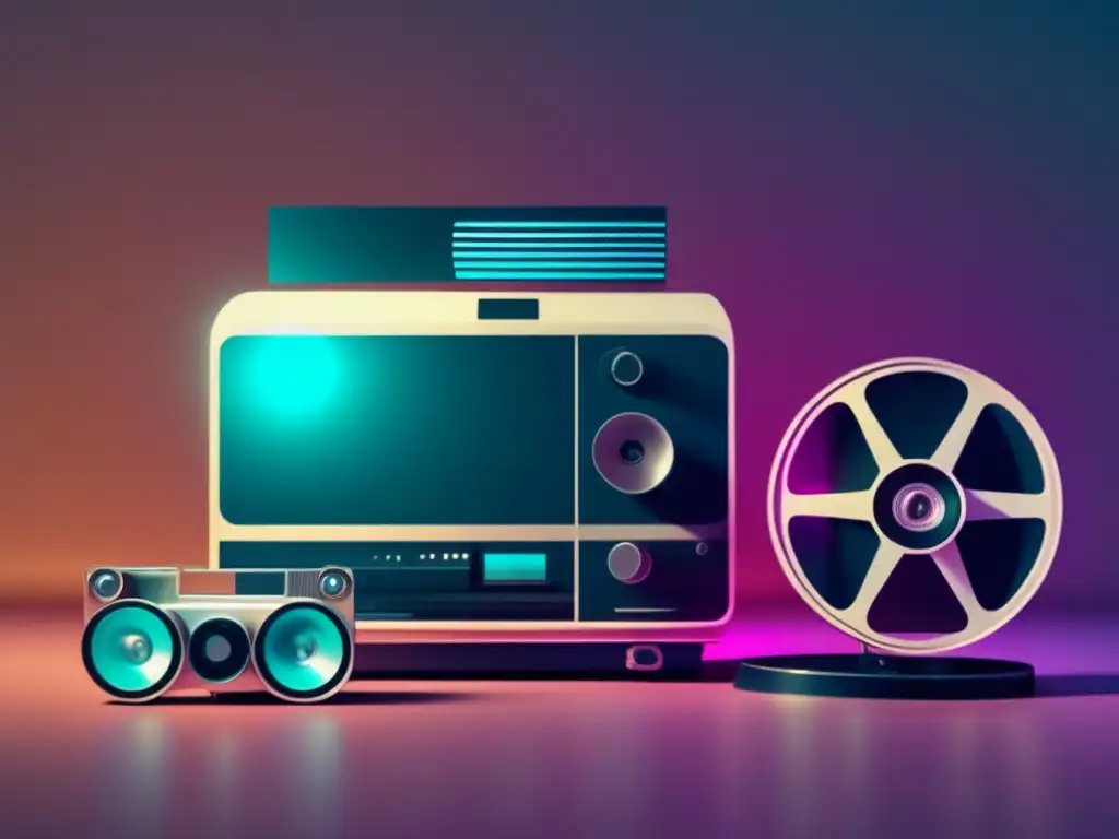 Evolución cine y tecnología: fusión vintage y tecnológica