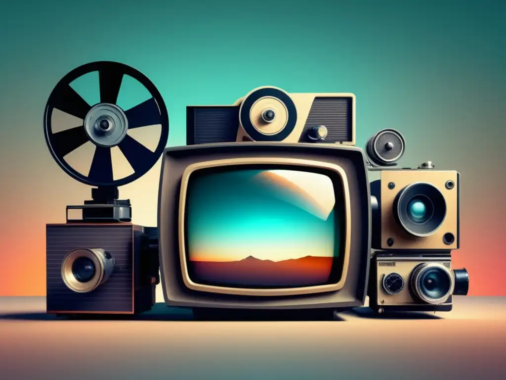 Impacto tecnológico en cine y televisión: evolución de la imagen desde lo vintage a lo moderno