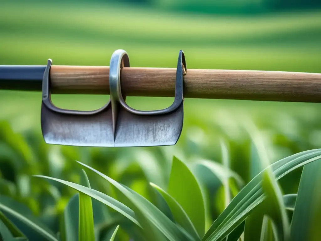 Herramientas agrícolas tradicionales evolución: Plow de madera desgastado refleja sabiduría y resiliencia de generaciones