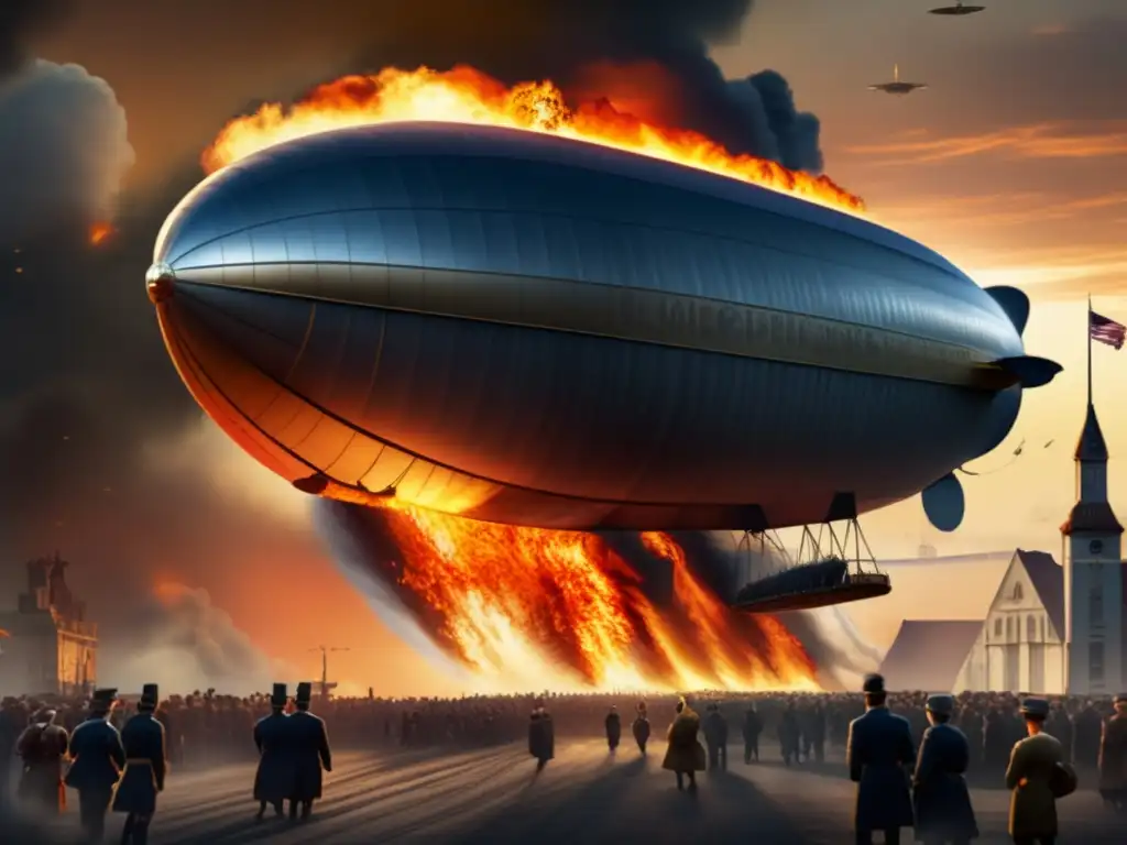 Innovaciones tecnológicas en la aviación: Hindenburg, caída trágica de los Zeppelín