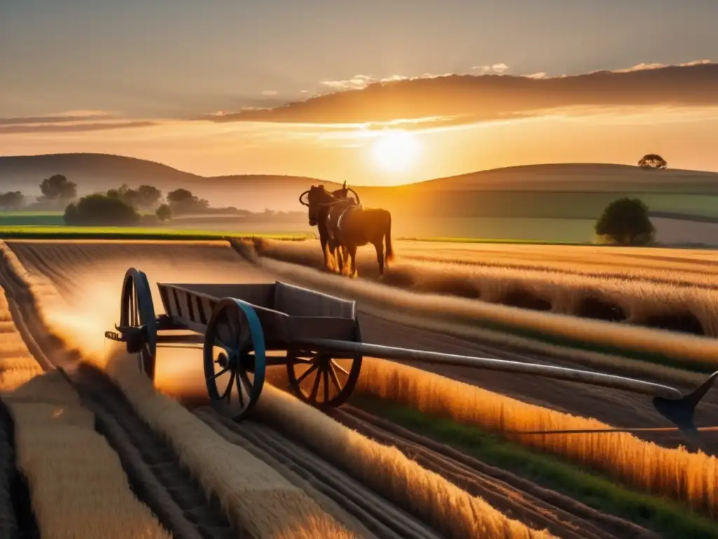 Herramientas agrícolas tradicionales en la evolución