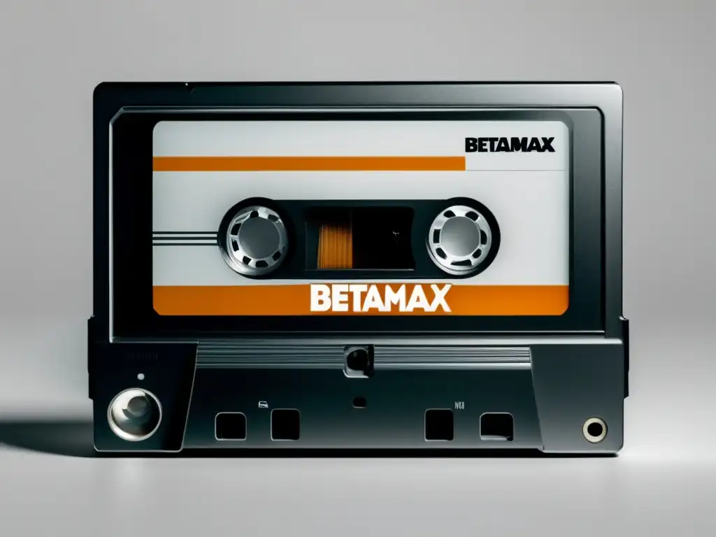 Evolución tecnológica: Reproductor Betamax vintage