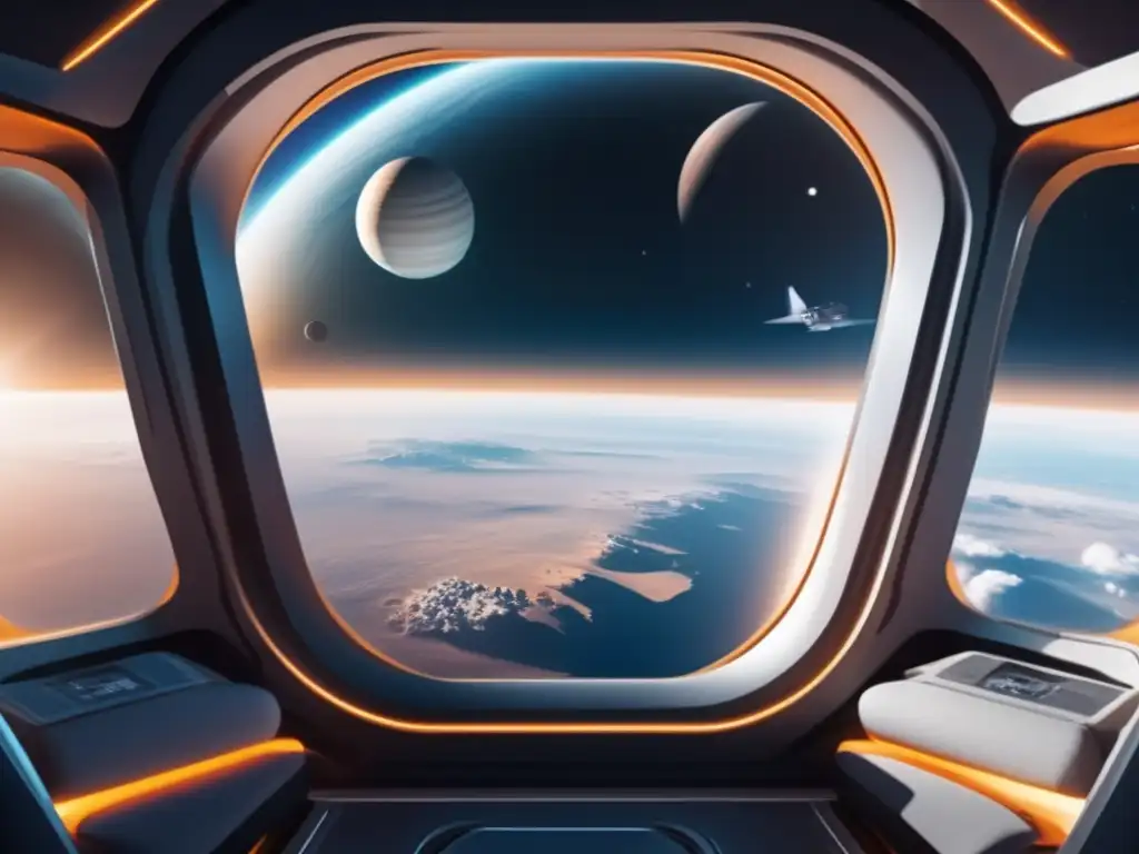 Avances tecnológicos turismo espacial: imagen ultradetallada de Space Tourism