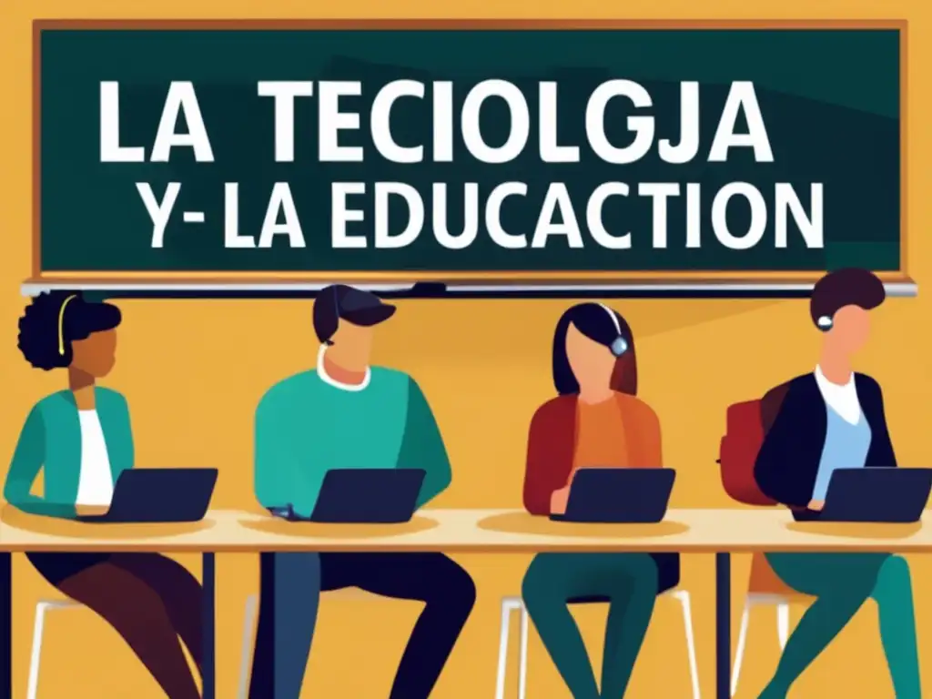 Importancia tecnología educativa en composición simétrica