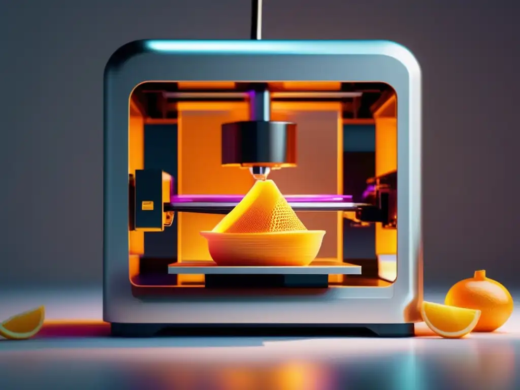 Tecnología de alimentos impresos 3D revolucionaria