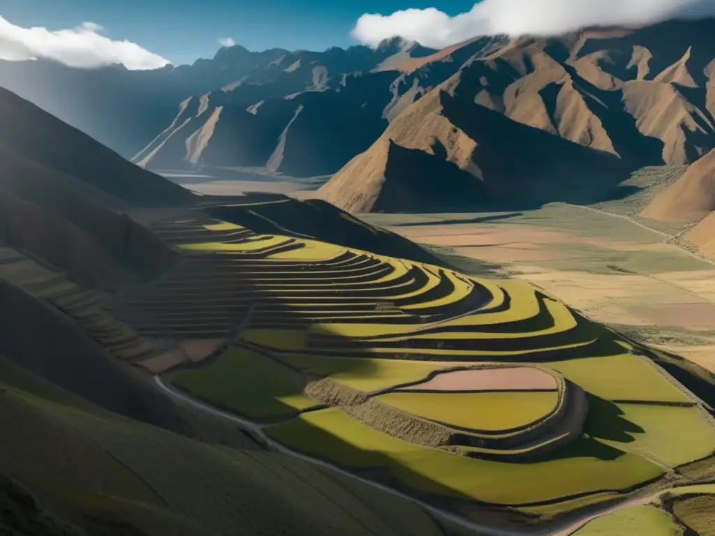 Carreteras incas precolombinas: red intrincada en paisaje andino