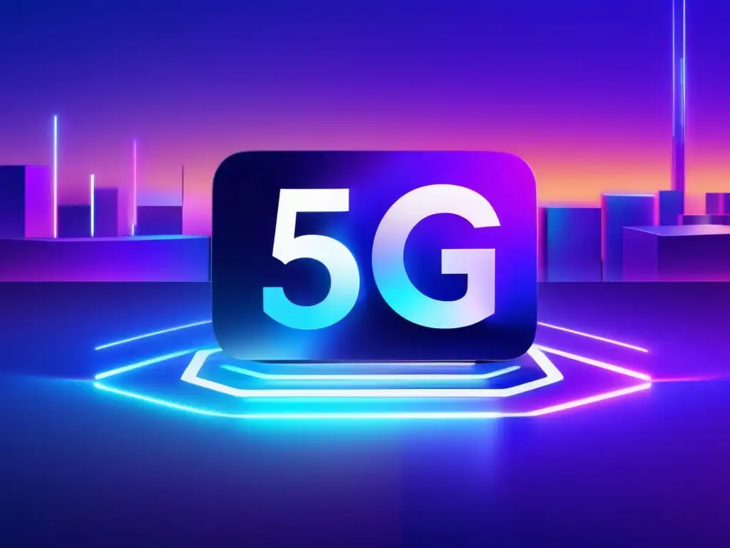 Influencia del 5G en los medios de comunicación: imagen ultradetallada que representa la integración de los medios tradicionales en la red 5G