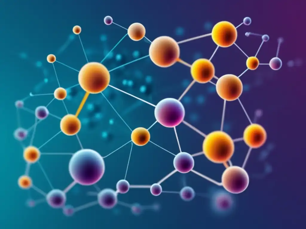 Avances en nanotecnología médica y bioingeniería: imagen abstracta que simboliza la fusión de tecnologías para revolucionar la salud