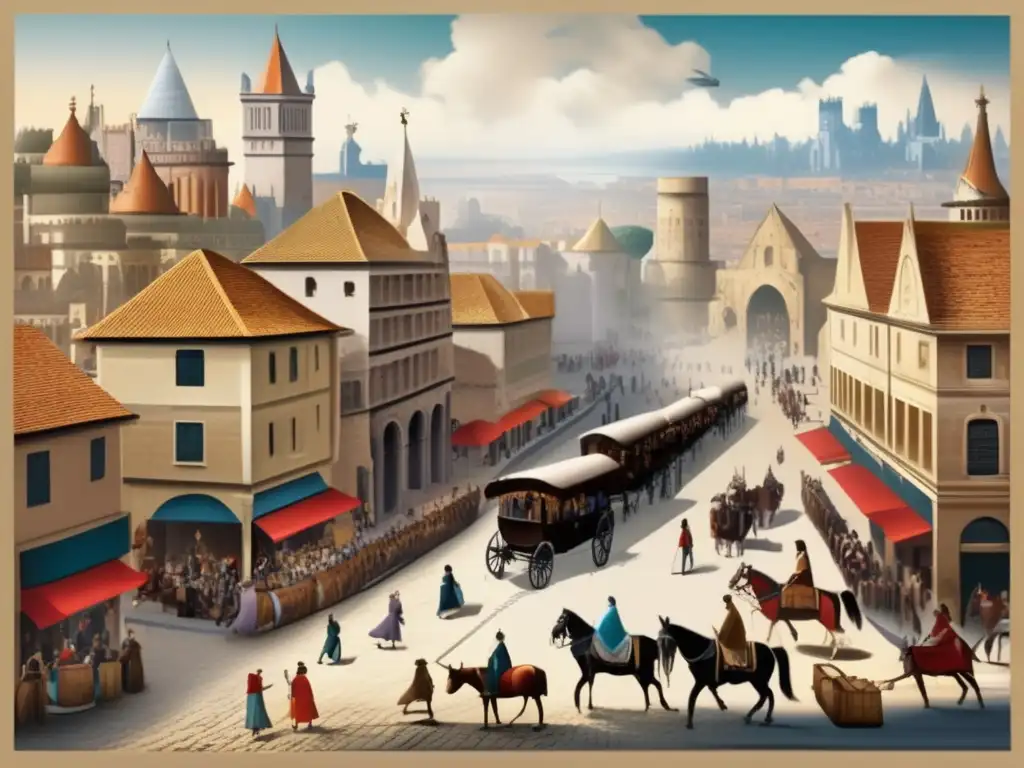 Historia del transporte urbano desde la antigüedad hasta la actualidad: ciudades, calles, vehículos y evolución