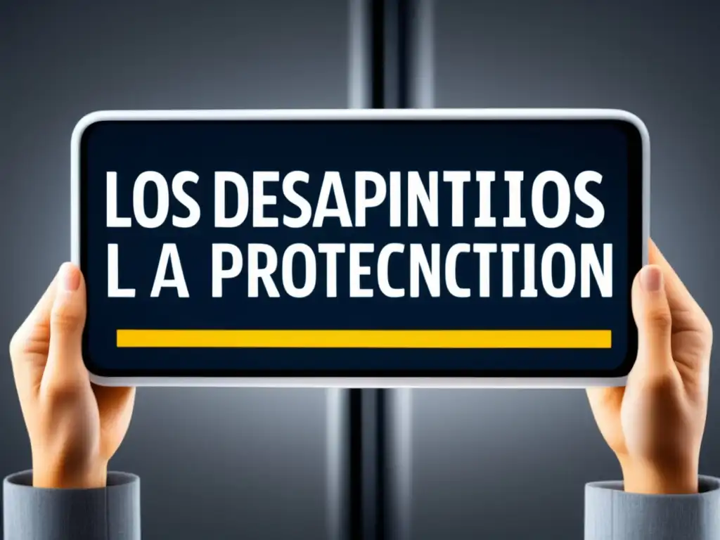 Privacidad en la era del Big Data: Representación minimalista y abstracta de la conexión de datos y la protección de la privacidad en un mundo digital