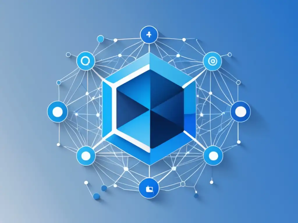 Impacto redes sociales: imagen abstracta de líneas y nodos interconectados, representando plataformas y usuarios