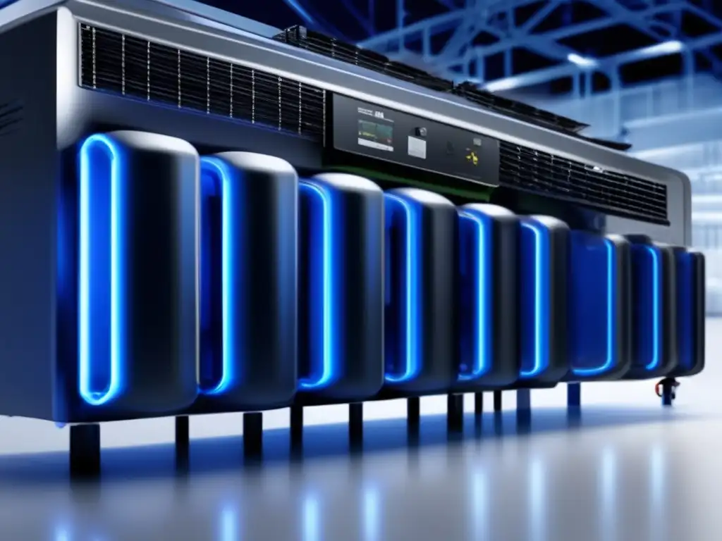 Evolución de la refrigeración y climatización: Representación abstracta y minimalista de la electrificación en la refrigeración