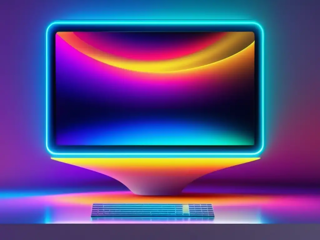 Impacto de Mary Lou Jepsen en pantallas tecnológicas: imagen 8k de su revolucionaria tecnología de pantalla, con colores vibrantes y detalles nítidos