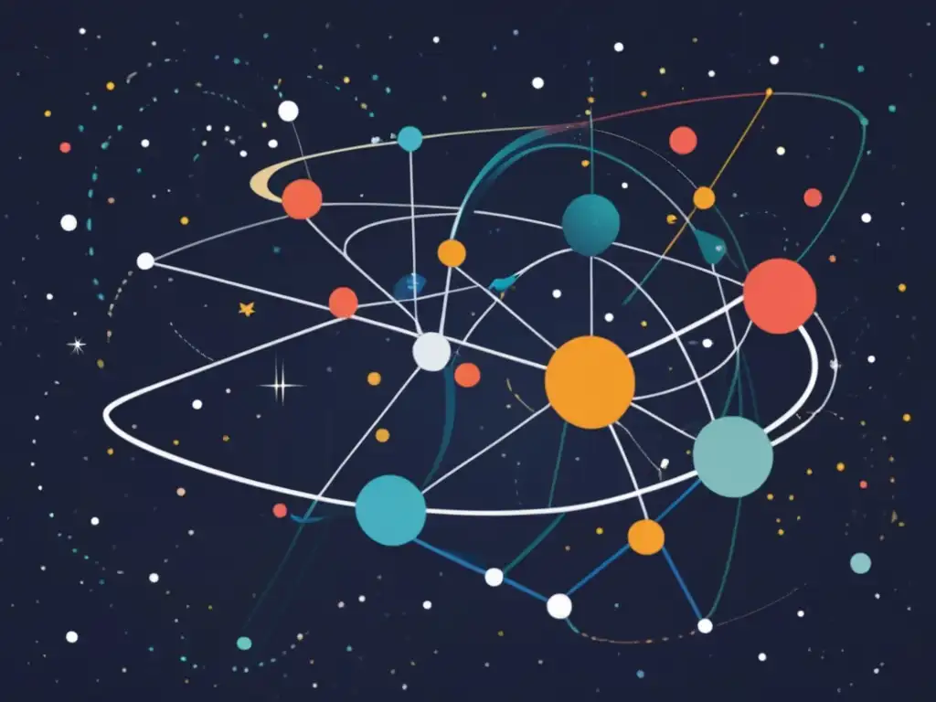 Tecnologías de comunicación espacial, satélites interconectados en órbita terrestre, redes de comunicación en el espacio