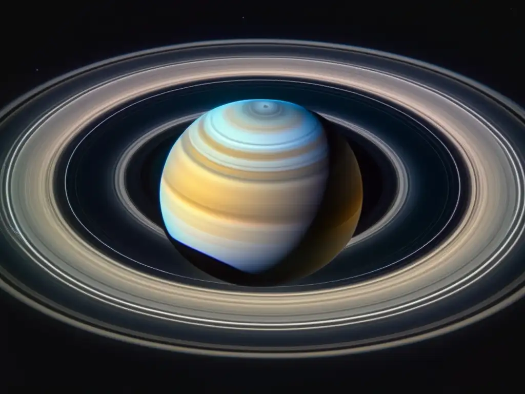 Anillos cautivadores de Saturno: belleza y estructura detallada | Exploración planetas exteriores: desafíos y descubrimientos