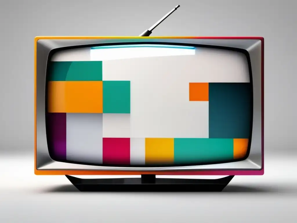 Televisión de diseño minimalista que representa la evolución de las herramientas de comunicación masiva