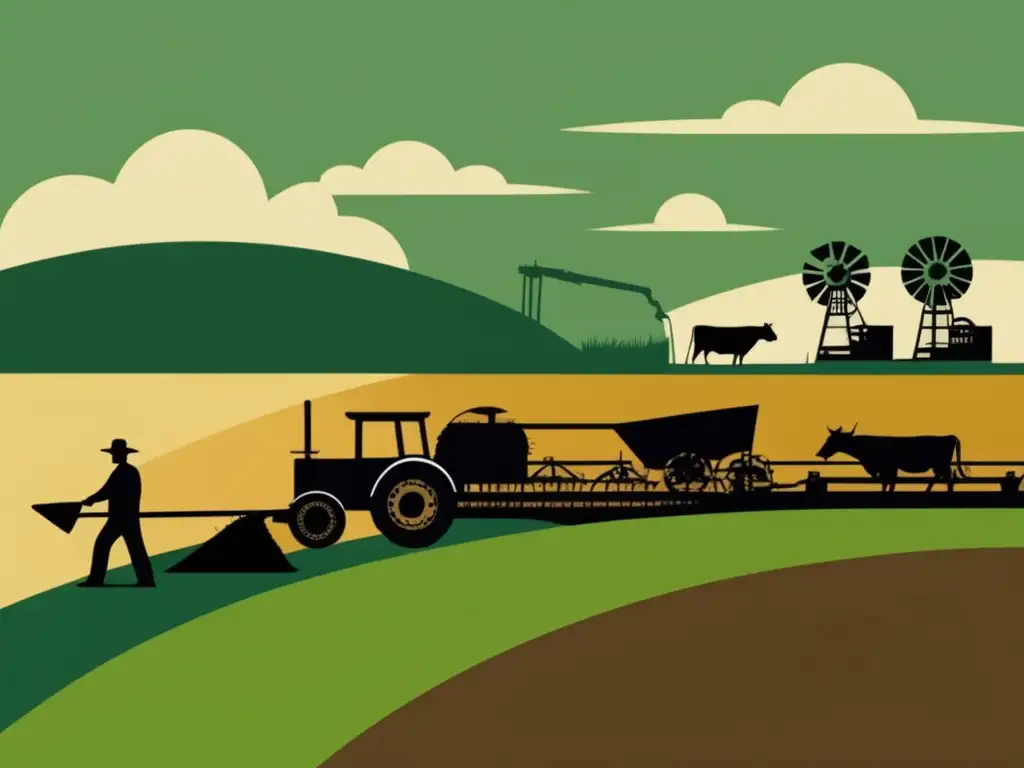 Transformación de la agricultura durante la Revolución Industrial