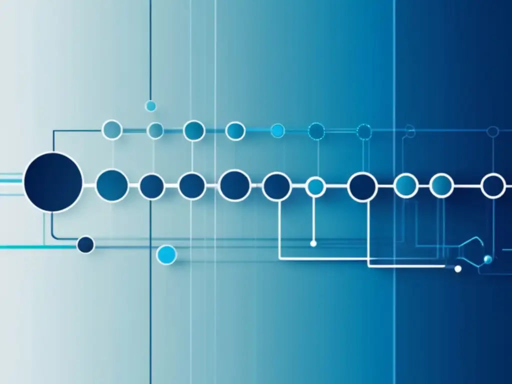 Evolución tecnológica: imagen abstracta que representa el impacto de la tecnología en la sociedad moderna