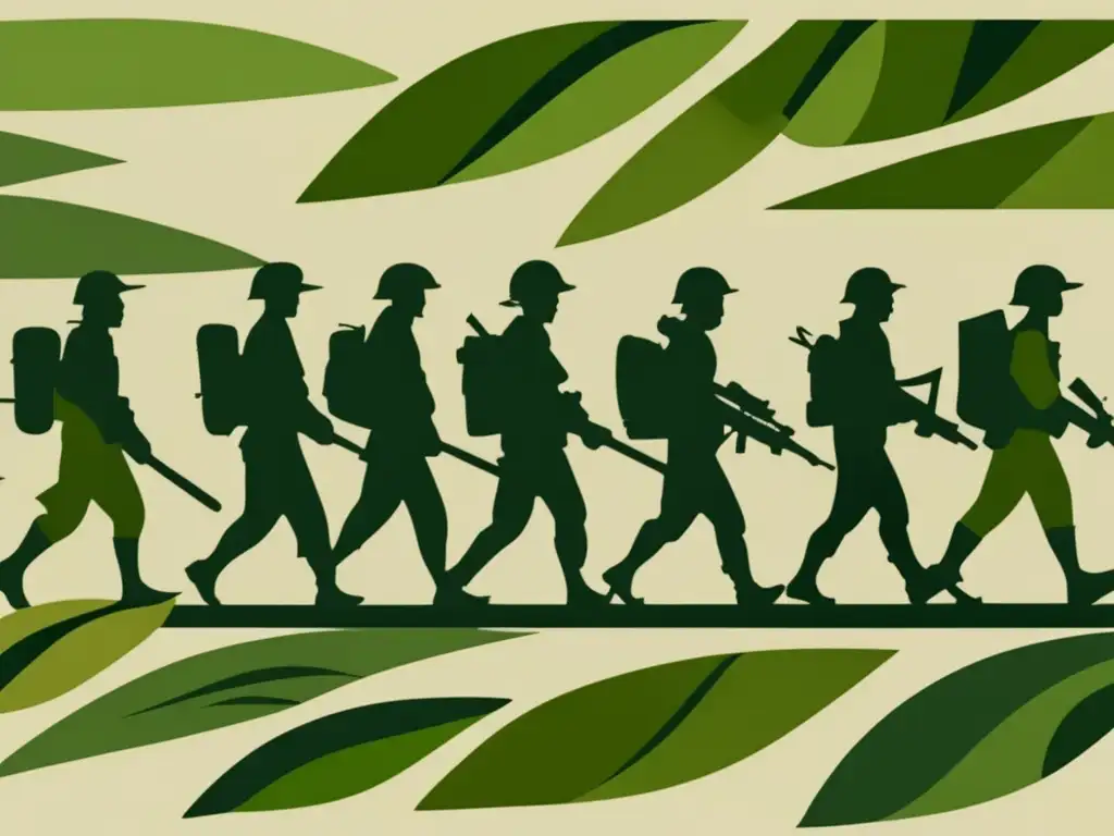 Evolución camuflaje: prehistoria a tecnología moderna